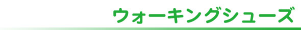 新作ウォーキングシューズ